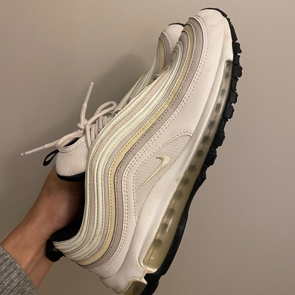 Ivory/White Air Max 97’s
